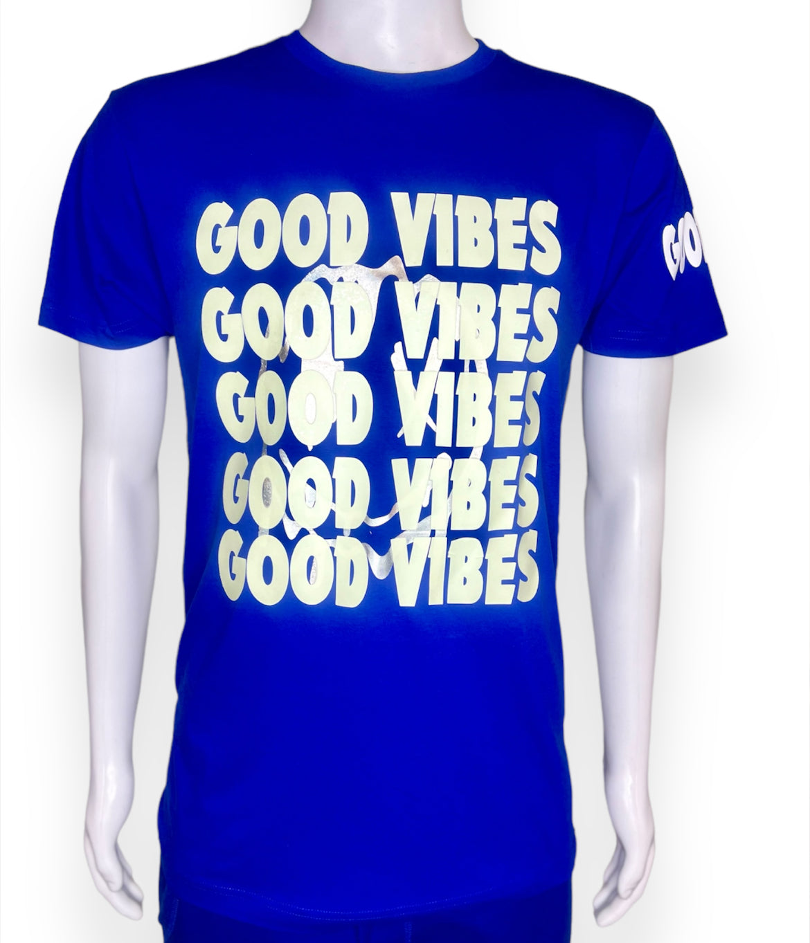 Glow in Dark Good Vibe Graphic Tee Unisex True to size