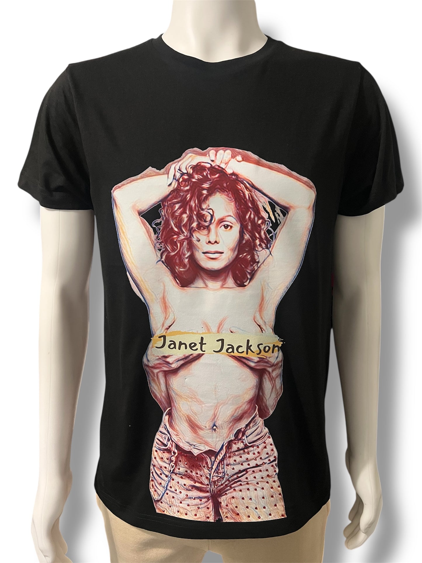 Janet Jackson Rhinestone T-Shirt