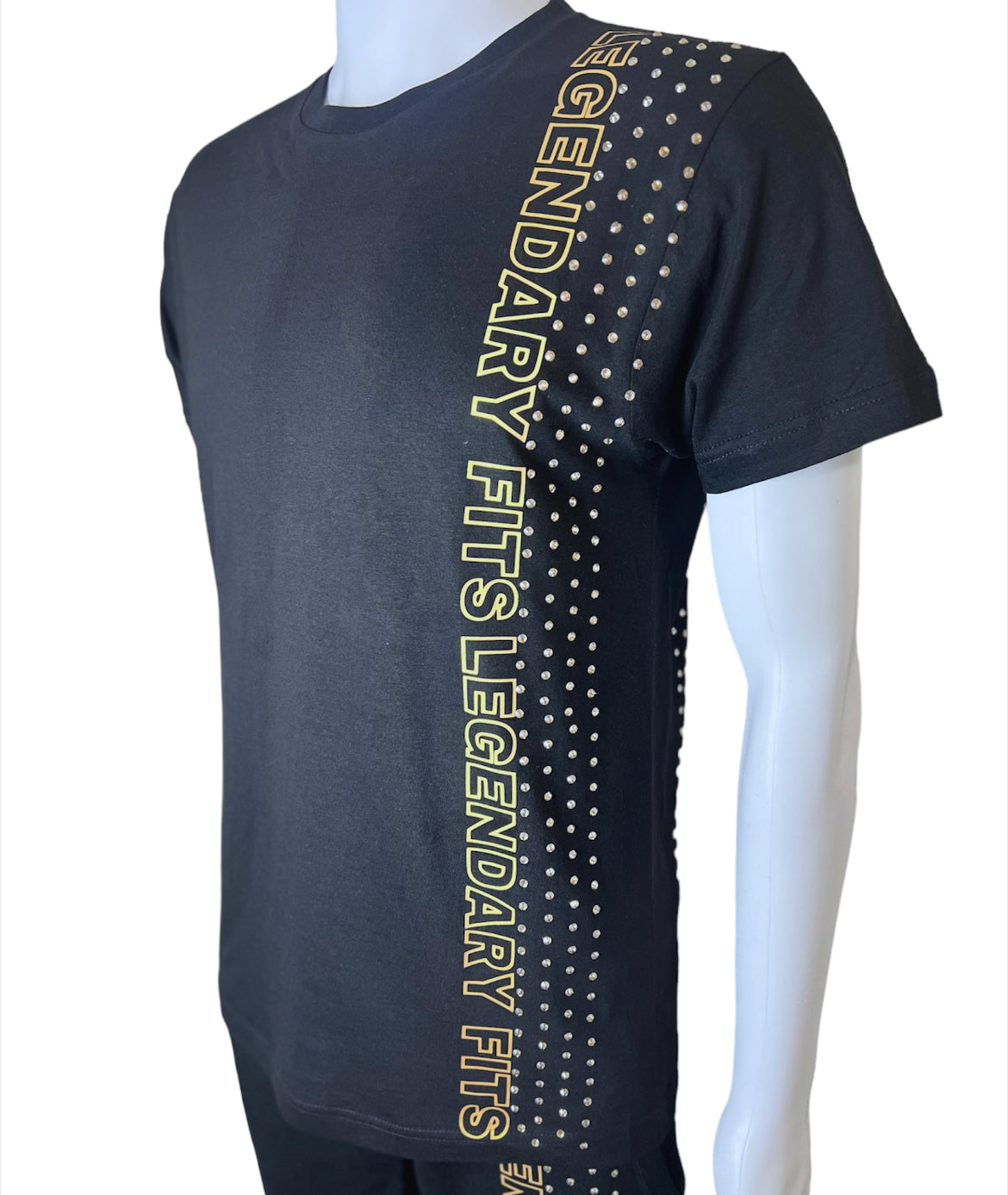 LegendaryFits Gold Rhinestones T Shirt