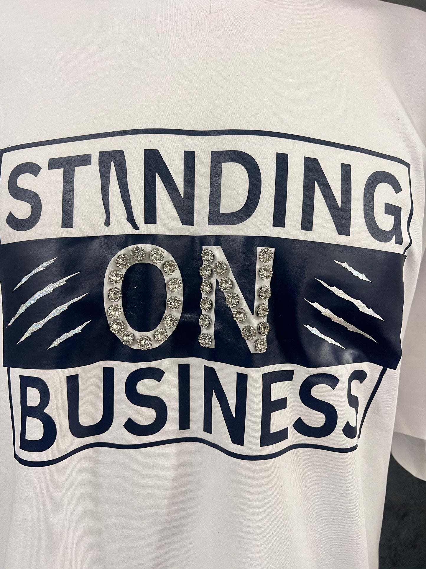 Standing On Business Lady T Shirt