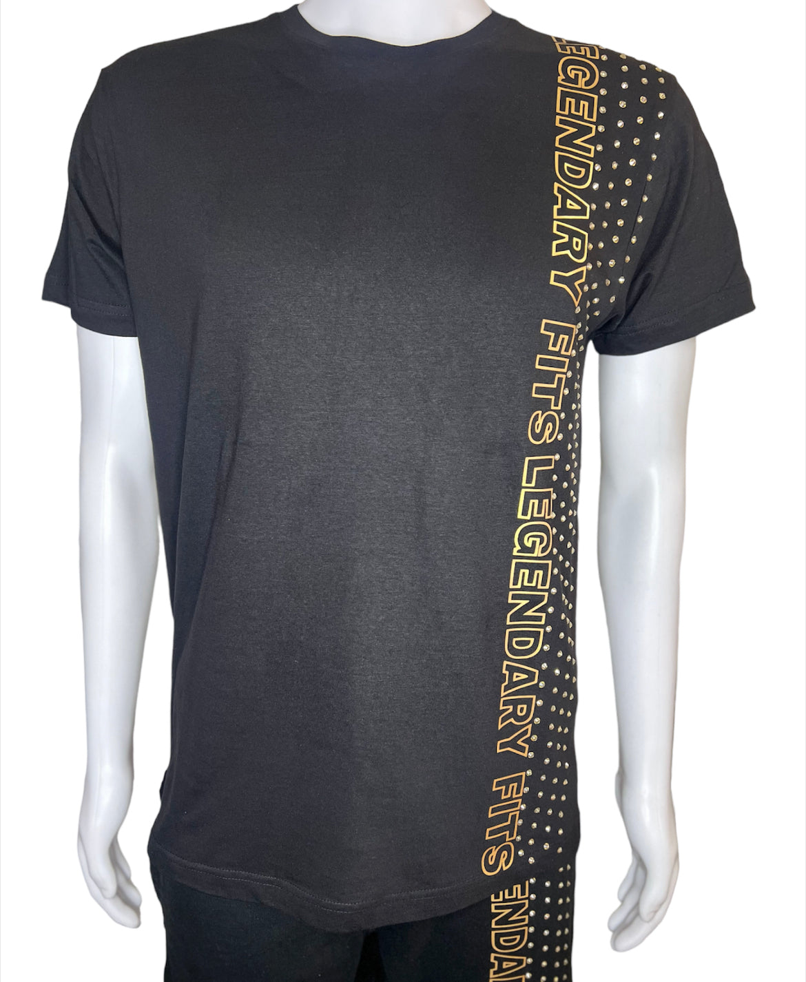 LegendaryFits Gold Rhinestones T Shirt