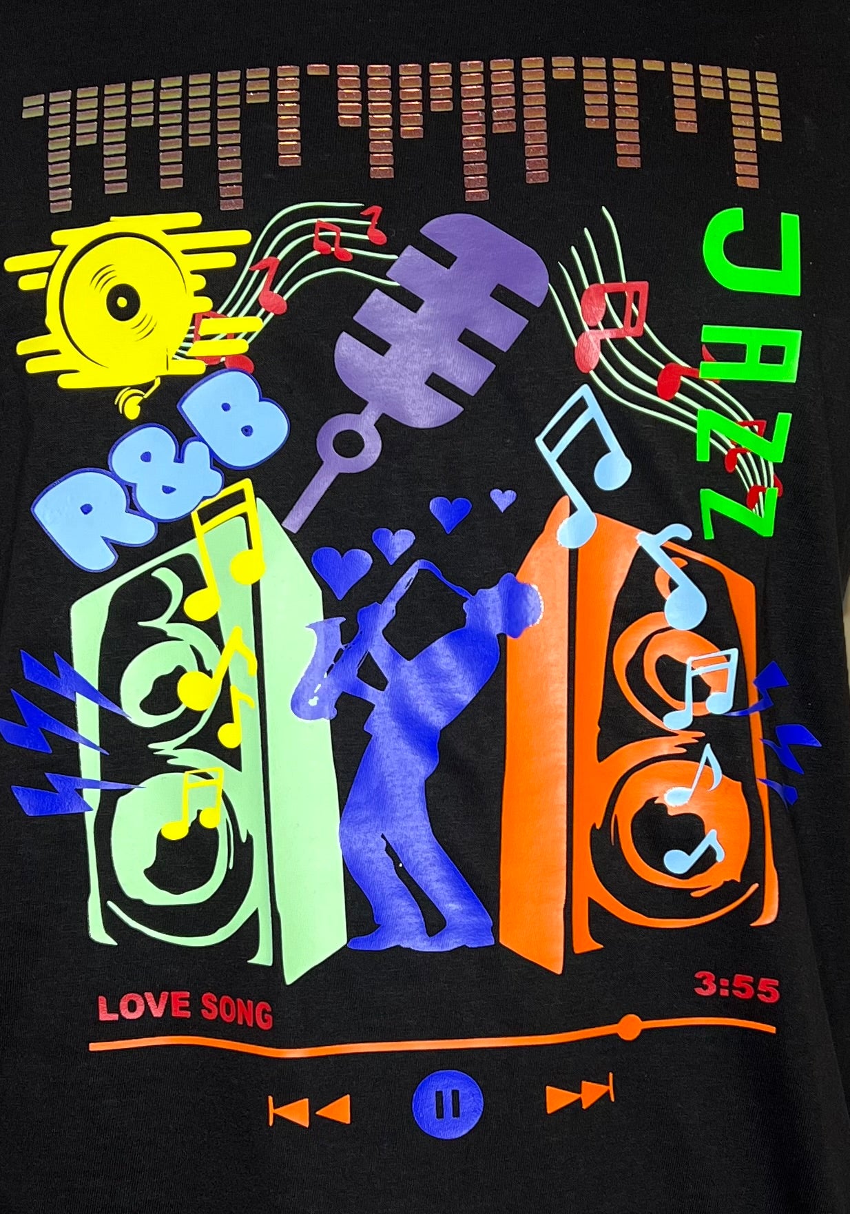 Jazz & R&B Graphic T Shirt Unisex