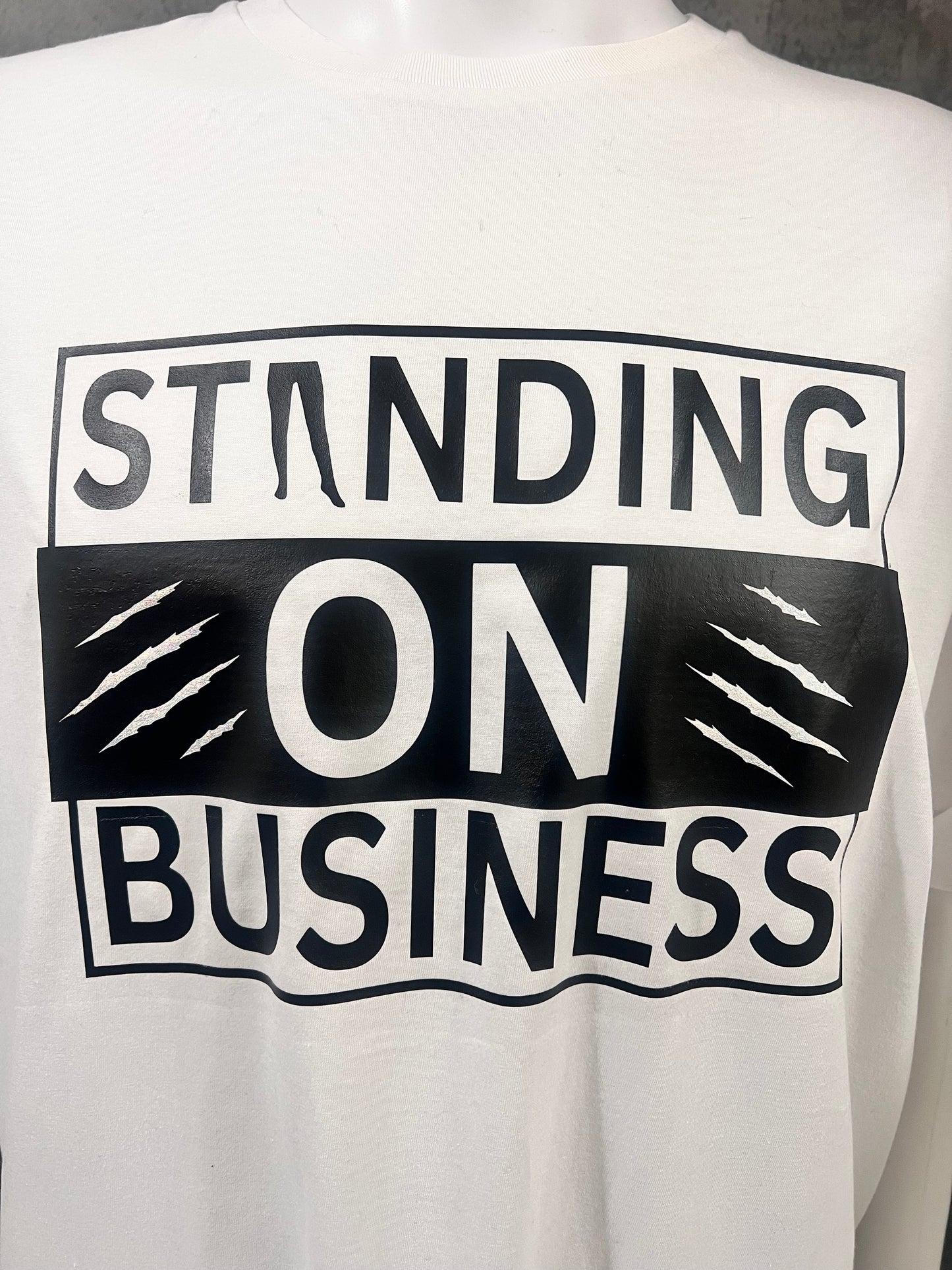 Standing On Business Lady T Shirt