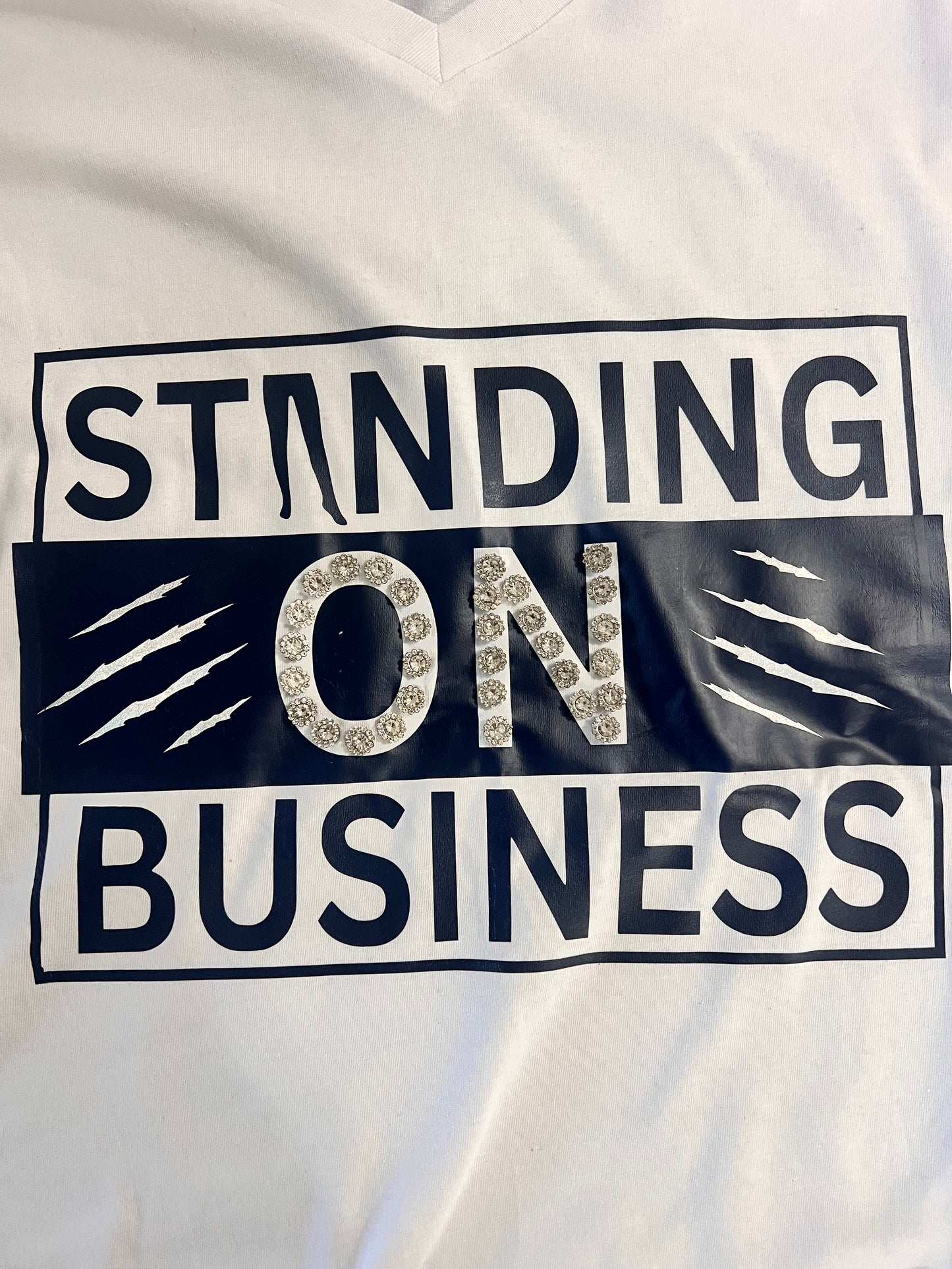 Standing On Business Lady T Shirt