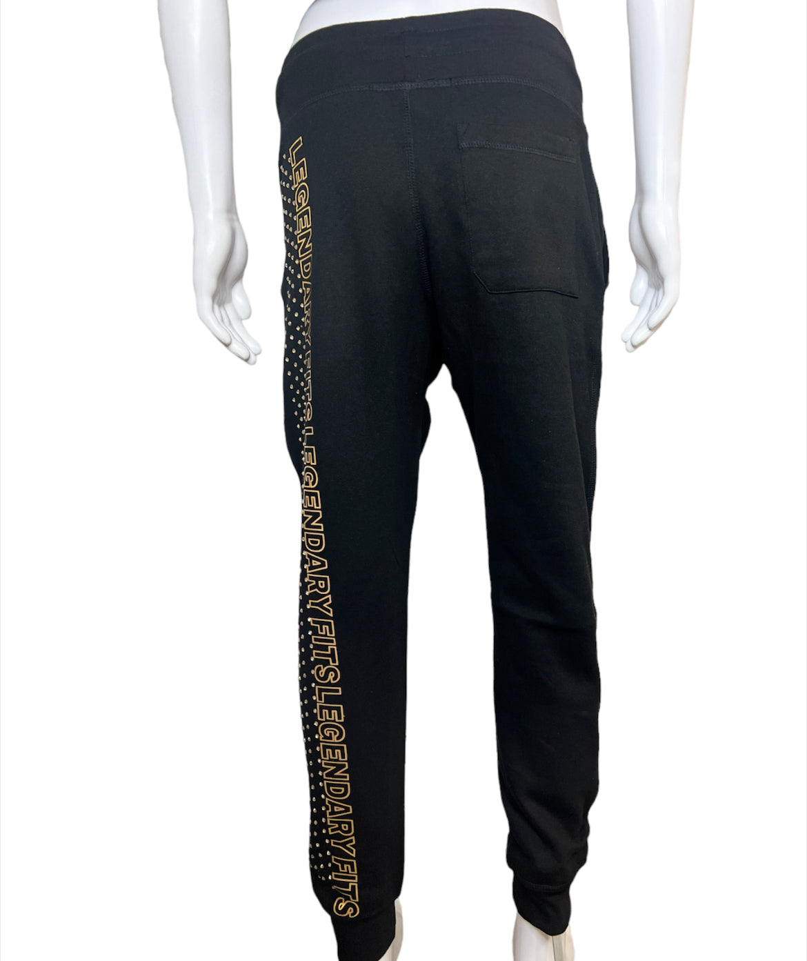 LegendaryFits Jogger Gold Rhinestones