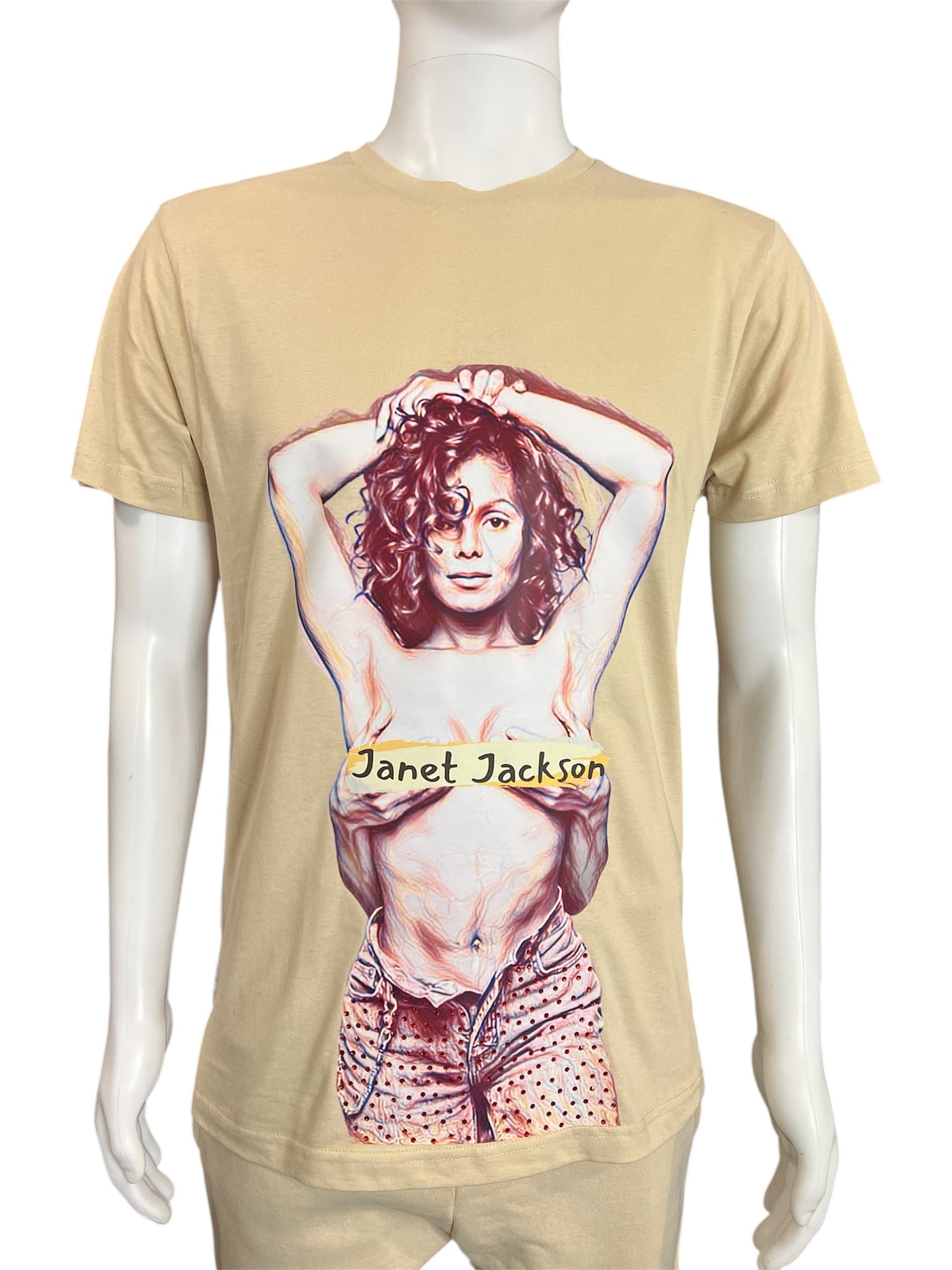 Janet Jackson Rhinestone T-Shirt