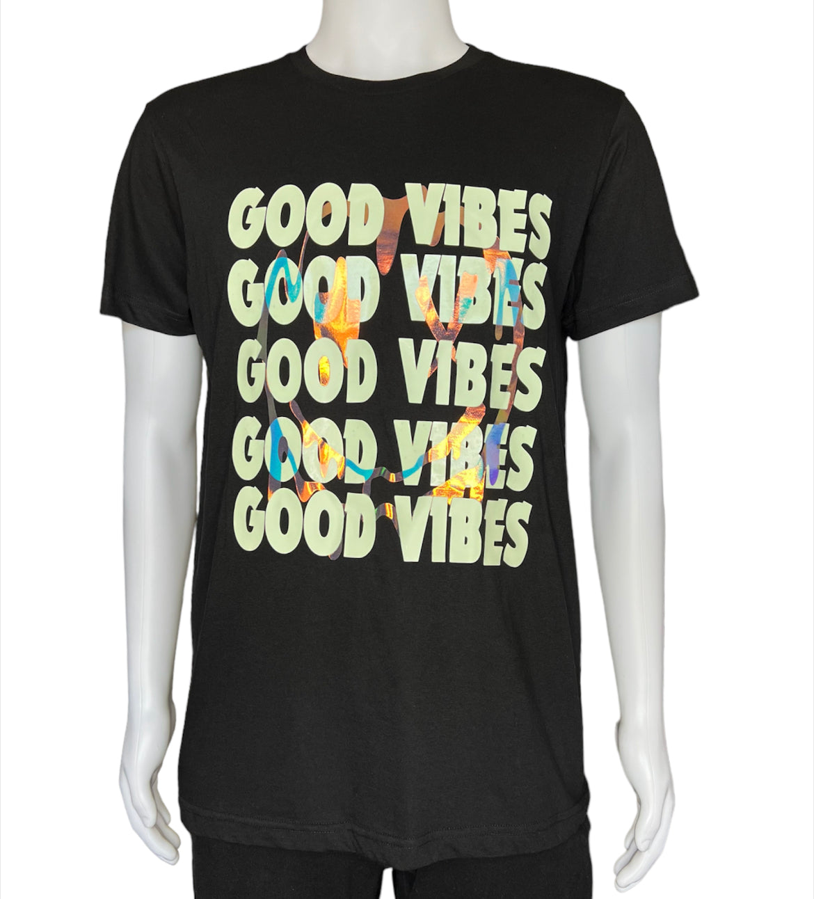 Glow in Dark Good Vibes Graphic Tee Unisex